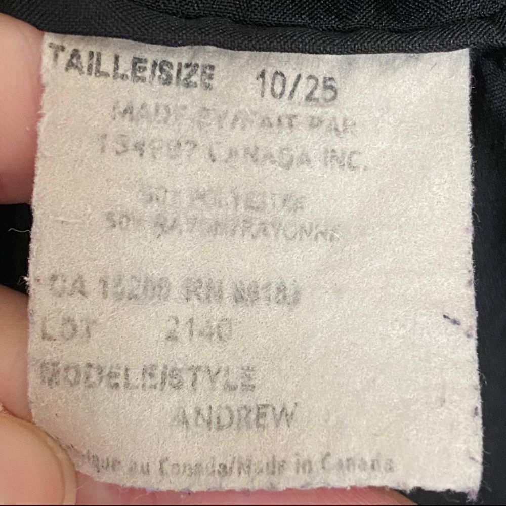 Perry Ellis Black Jacket - Picture 8 of 10